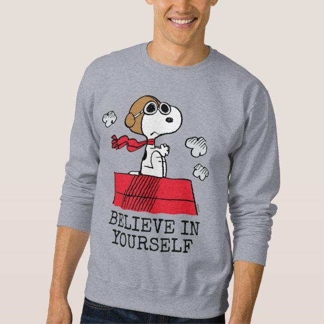 Peanuts | Snoopy the Flying Ace Sweatshirt (Front)