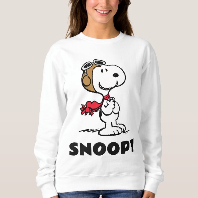 Peanuts | Snoopy The Flying Ace Sweatshirt (Front)
