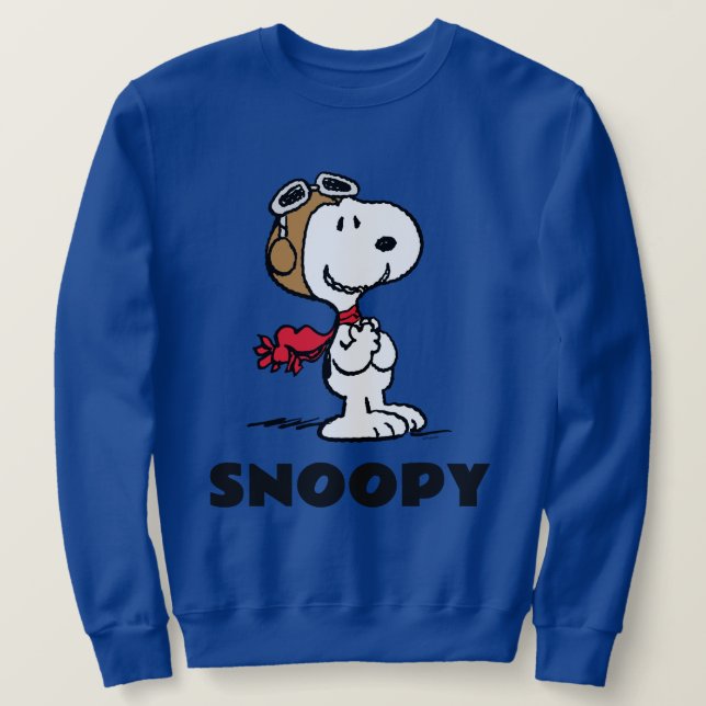 チャンピオン PEANUTS スヌーピー スウェット FLYING ACE Peanuts | Snoopy The Flying Ace Sweatshirt | Zazzle