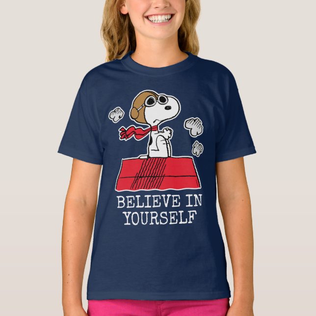 Peanuts | Snoopy the Flying Ace T-Shirt (Front)