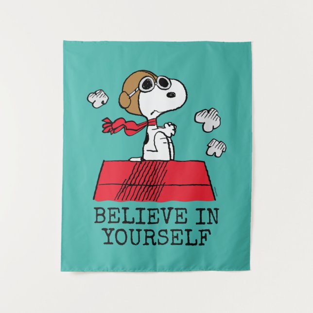 Peanuts | Snoopy the Flying Ace Tapestry (Front)