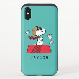 Peanuts   Snoopy the Flying Ace iPhone X Slider Case
