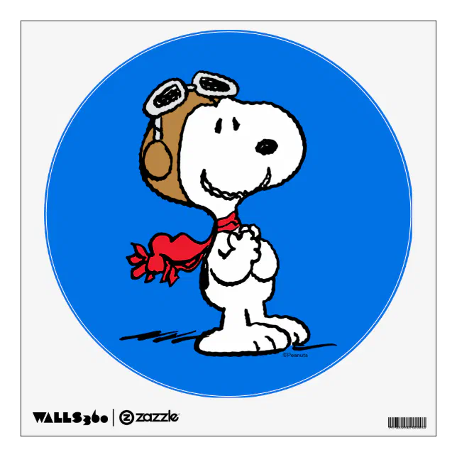Peanuts, Snoopy The Flying Ace Wall Decal