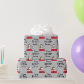 Peanuts | Snoopy the Flying Ace Wrapping Paper