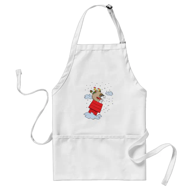 Cooking With Chef Snoopy in the Kitchen Apron Adult Size 