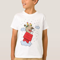 Peanuts | Snoopy the Red Baron at Christmas T-Shirt