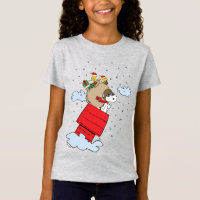 Peanuts | Snoopy the Red Baron at Christmas T-Shirt