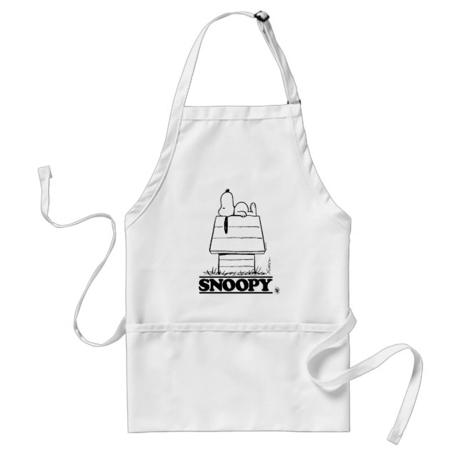 Peanuts | Snoopy The Secret To Life Adult Apron (Front)
