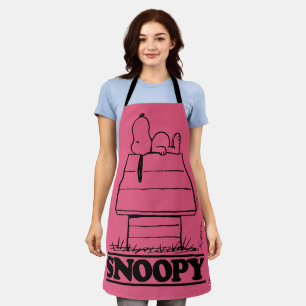 Peanuts Snoopy The Secret To Life Apron