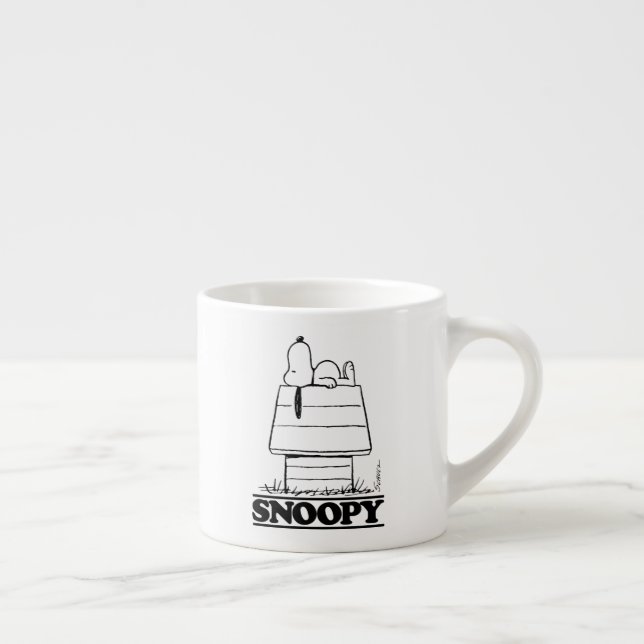 Peanuts | Snoopy The Secret To Life Espresso Cup (Right)