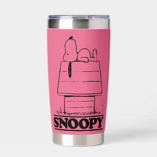Peanuts Snoopy The Secret To Life Insulated Tumbler