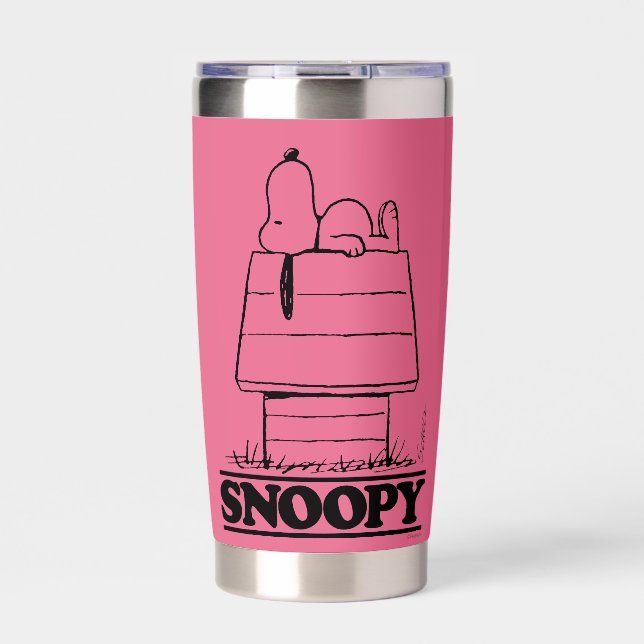 Peanuts | Snoopy The Secret To Life Insulated Tumbler (Front)