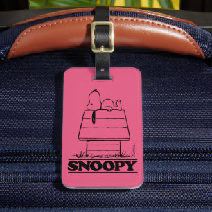 Peanuts Snoopy The Secret To Life Luggage Tag