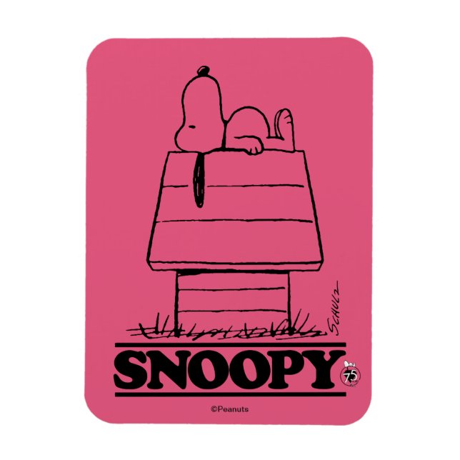 Peanuts | Snoopy The Secret To Life Magnet (Vertical)