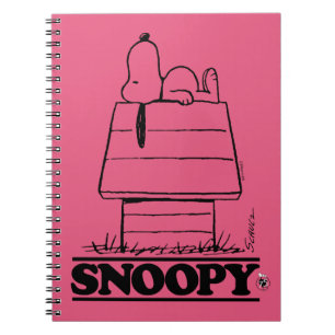 Peanuts Snoopy The Secret To Life Notebook