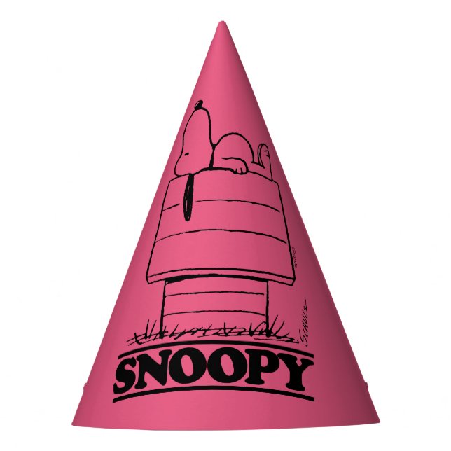 Peanuts | Snoopy The Secret To Life Party Hat (Front)