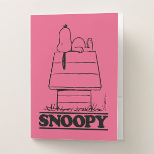 Peanuts   Snoopy The Secret To Life Pocket Folder