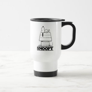 Peanuts   Snoopy The Secret To Life Travel Mug