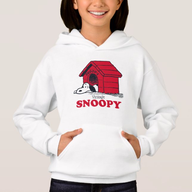 PEANUTS | Snoopy Then & Now Hoodie (Front)