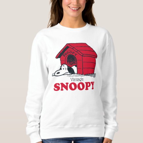 PEANUTS  Snoopy Then  Now Sweatshirt