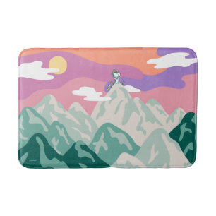 Peanuts Snoopy & Troop Hiking the Mountain Bath Mat