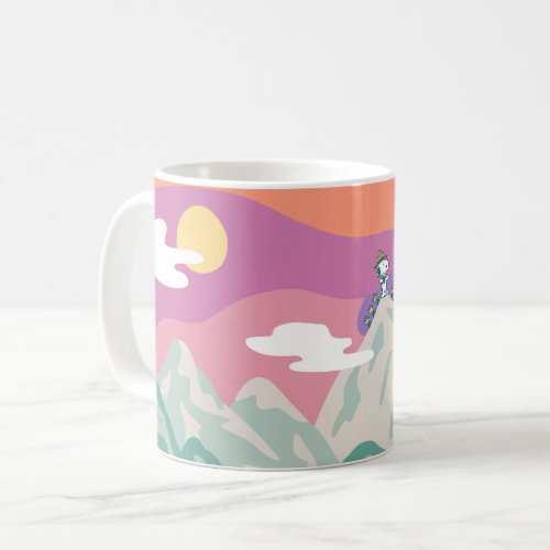 Peanuts  Snoopy  Troop Hiking the Mountain Coffee Mug