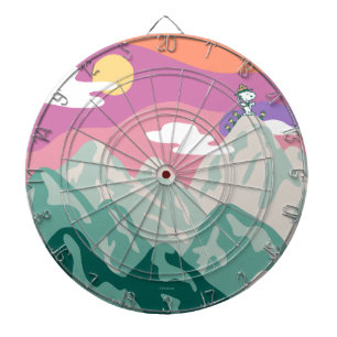Peanuts   Snoopy & Troop Hiking the Mountain Dart Board