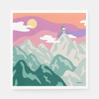 Peanuts | Snoopy & Troop Hiking the Mountain Napkins