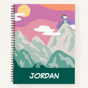 Peanuts   Snoopy & Troop Hiking the Mountain Notebook