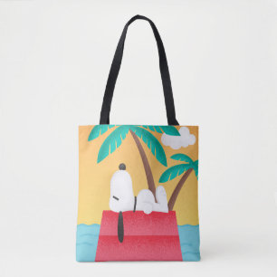 Peanuts Snoopy Tropical Deco Dreams Tote Bag