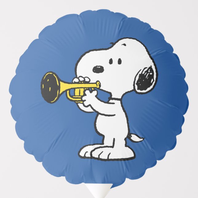 Peanuts | Snoopy Trumpet Player Balloon (Front)