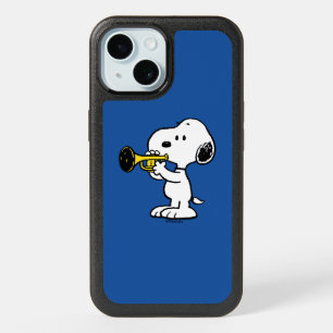Peanuts   Snoopy Trumpet Player iPhone 15 Case