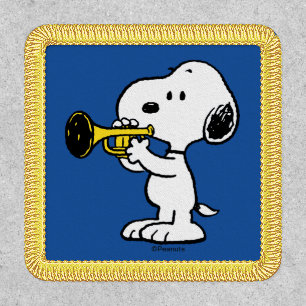 Peanuts Snoopy Trumpet Player Patch