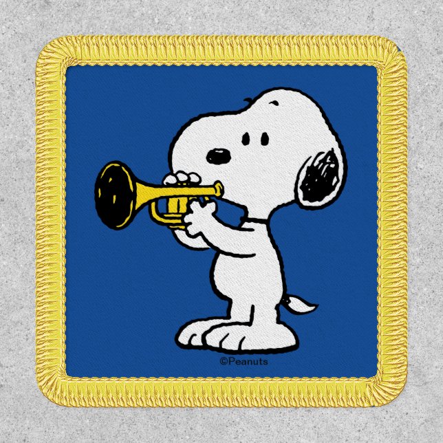 Peanuts | Snoopy Trumpet Player Patch (Front)