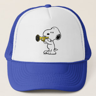 Peanuts Snoopy Trumpet Player Trucker Hat
