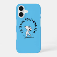 Peanuts | Snoopy Trying Something New iPhone 16 Case