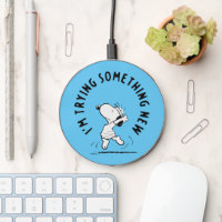 Peanuts | Snoopy Trying Something New Wireless Charger