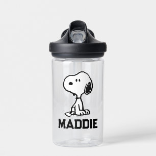 Peanuts Snoopy Turns Add Your Name Water Bottle