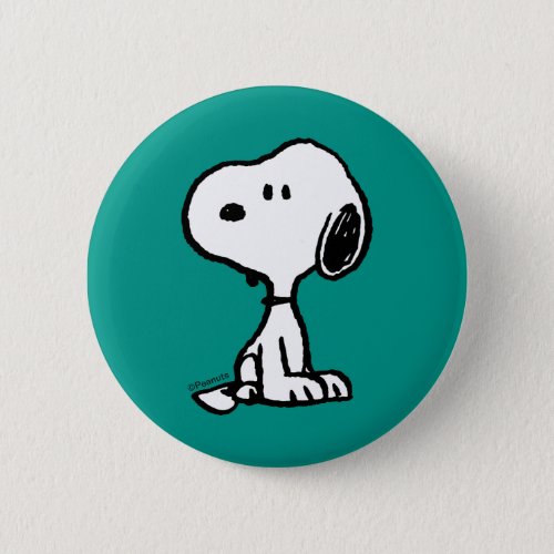 Peanuts  Snoopy Turns Button
