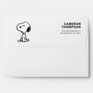 Peanuts Snoopy Turns Envelope