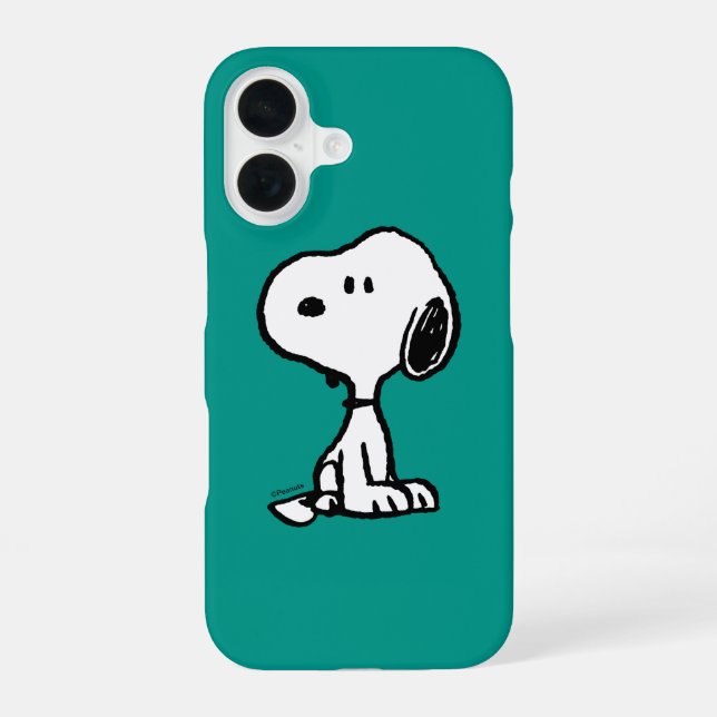 Peanuts | Snoopy Turns Iphone Case (Back)