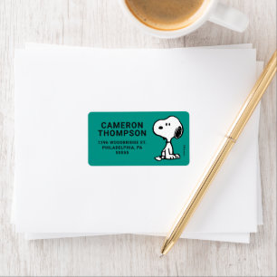 Peanuts   Snoopy Turns Label