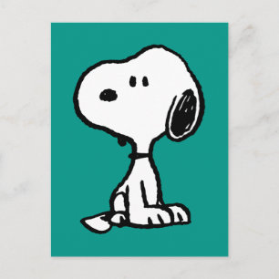Peanuts Snoopy Turns Postcard