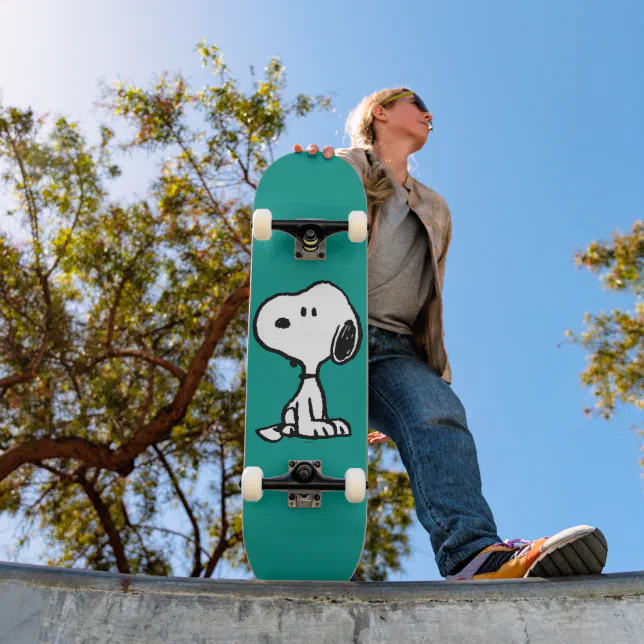 Peanuts | Snoopy Turns Skateboard | Zazzle