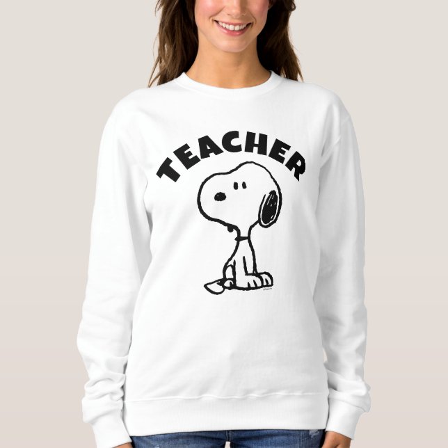 Peanuts | Snoopy Turns Teacher Sweatshirt (Front)