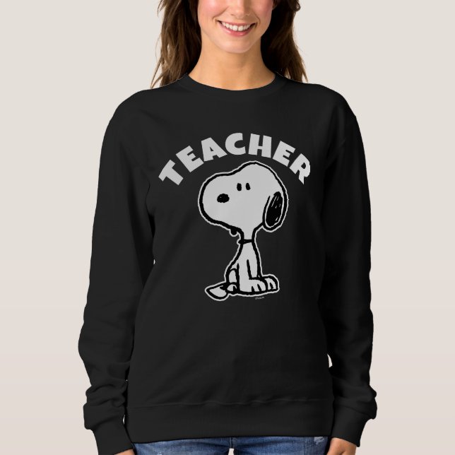 Peanuts | Snoopy Turns Teacher Sweatshirt (Front)