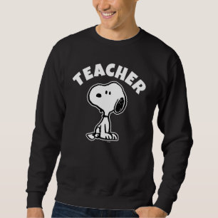 Peanuts   Snoopy Turns Teacher Sweatshirt