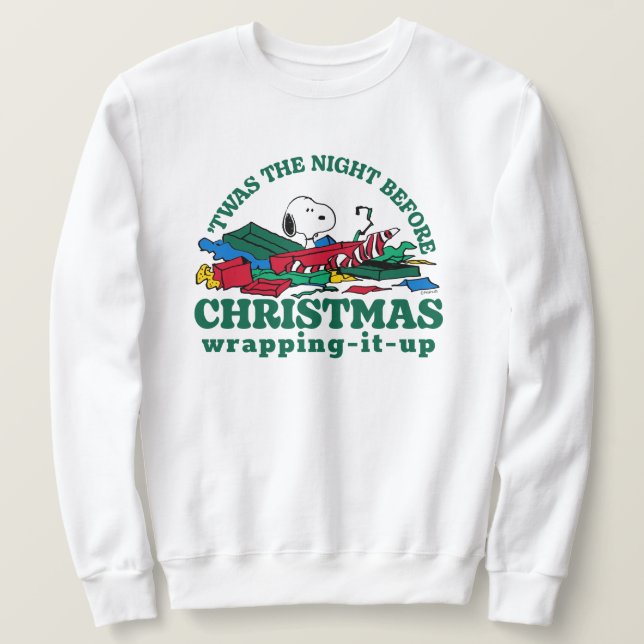 Peanuts | Snoopy 'Twas the Night Before Christmas Sweatshirt (Design Front)
