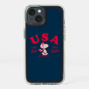 Peanuts   Snoopy USA Land of the Free Speck iPhone 13 Case
