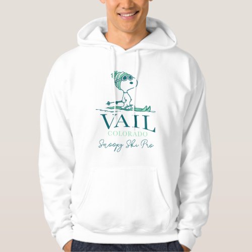 Peanuts  Snoopy Vail Colorado Hoodie